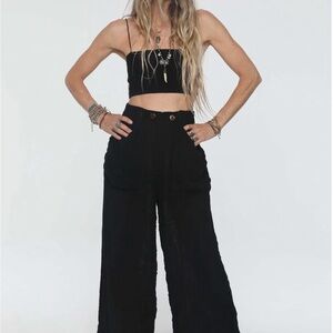 Jen's Pirate Booty Mid 90’s Pants lightweight 100% cotton beach style boho